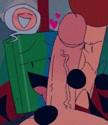 1boy 2girls 2girls1boy animate_inanimate battle_for_dream_island bedroom_eyes blush book_(bfdi) donut_(bfdi) fellatio female female/male inanimate inanimate_object licking licking_penis male match_(bfdi) object_shows oral oral_sex penile penis sex theorangensfw