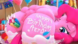 absurd_res anal anal_sex animal_genitalia animal_pussy ass big_butt equid equine equine_pussy female feral friendship_is_magic genitals godoffury hasbro hi_res horse huge_butt mammal my_little_pony penetration pinkie_pie_(mlp) pony puffy_anus pussy solo text