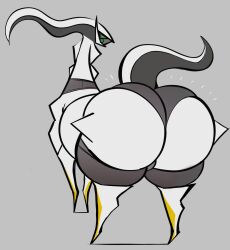 ambiguous_gender arceus ass huge_ass legendary_pokemon nintendo pokémon_(species) pokemon pokemon_(species) pokemon_only shorts smokey_blokey video_games