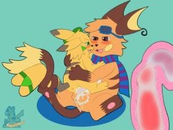 bodily_fluids creampie creampied_feral cum cum_in_pussy cum_inside female feral feral_creampied feral_on_feral feral_penetrated feral_penetrating feral_pokemon genital_fluids hi_res internal_vaginal male male/female nintendo penetration pikachu pokémon_(species) pokemon pokemon_(species) pokemon_only raichu sparkychu syngie_(artist) vaginal_penetration video_games