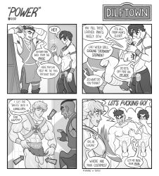 abs big_balls big_penis boner boyfriends brazilian brothers bulge comic dialogue dilftown dilftown_comic erect_penis erection erection_under_clothes flaccid huge_balls huge_cock incest johnny_souza lucas_souza male male_only monochrome muscles muscular muscular_male nude penis schizoid teen_boy teenager twitter_user_oc twunk uncensored uncolored uncut will_shotwell yaoi