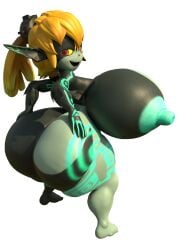 1girls 3d big_nipples blender blonde_hair completely_nude completely_nude_female dark-skinned_female female female_only full_body huge_areolae huge_ass hyper hyper_breasts imp_midna looking_at_viewer midna naked naked_female nintendo no_helmet_imp_midna nude nude_female red_eyes sagging_breasts shiny_skin shocking_(artist) shortstack smiling_at_viewer solo solo_female tagme teal_nipples the_legend_of_zelda transparent_background twilight_princess