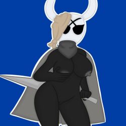 1girls das_(oc) fan_character female female_only gteven_das hollow_knight ninedr redgirl503 shadow solo solo_female vessel_(species)