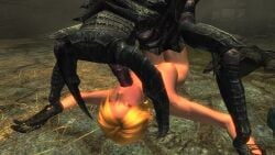 1girls 3d alien animated areola bethesda_softworks blonde blonde_hair blowjob blowjob_face chaurus choking crying deepthroat face_fucking fellatio forced_deepthroat forced_oral gag gagged gagging gagging_noise long_video nude oral oral_sex skyrim tagme the_elder_scrolls throat_fuck throat_swabbing video