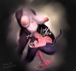 1boy 1futa anthro areolae ass_slap big_breasts big_penis breasts doggy_style erection faceless_character futa_is_bigger futa_on_male futadom futanari hairless_ass haplorhine intersex larger_futa male monkey nomad_reverse penis primate puffy_nipples sketch two_tone_body