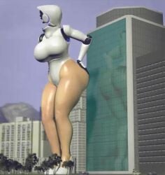 1920x1080 1girls 3d animated anothercrazysfmstuff ass big_ass city female giantess haydee haydee_(game) large_ass macro mp4 outside robot robot_girl sound tagme video