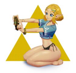 princess zelda from nintendo by corbiejack