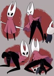 2021 ambiguous_penetration arthropod ass black_body clothed clothed_sex clothing cowgirl_position doggy_style duo fecharis female female_focus female_penetrated from_behind_position from_front_position genitals hi_res hollow_knight hornet_(hollow_knight) humanoid_genitalia humanoid_penis incest joshin larger_female larger_penetrated male male/female male_penetrating male_penetrating_female on_bottom on_top onomatopoeia penetration penile penile_penetration penis protagonist_(hollow_knight) pussy sex siblings size_difference smaller_male solo_focus sound_effects team_cherry text vessel_(species) video_games