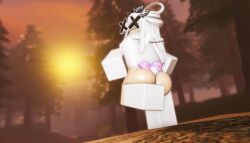 1girls 3d artist_request ass photography pose roblox roblox_avatar source_request squish tagme