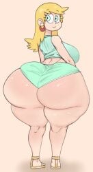 big_ass clothed hastur large_breasts leni_loud nickelodeon panties the_loud_house thekaos23 thick_thighs viacom