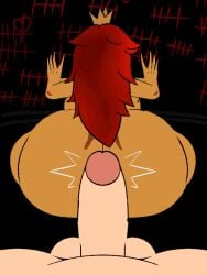 1boy 1girls animated ass beat_banger big_ass big_breasts big_butt big_penis breasts cell creepypasta crown entity female first_person_view horror house_of_horrorbrews i_waited_peach_(dementedhd) long_hair long_red_hair luxuszelxd luxuszelxd_(mod_artist) male male/female male_pov mario_(series) nightmare_fuel nightmare_waifu nude nude_female nudity peach.exe penis penis_on_ass pov princess princess_peach red_hair reskin royalty sex sex_position super_mario_bros._(nes) text_on_wall writing_on_wall