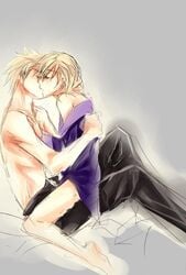 2boys axis_powers_hetalia denmark_(hetalia) kissing lukas_bondevik multiple_boys norway_(hetalia) yaoi