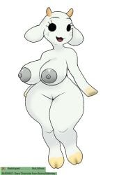 bunny_maloney charlotte_(bunny_maloney) female_only goat hooves horns horns_and_hooves mailbox not_furry not_minus request tagme