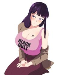 1girls big_breasts blacked breasts cheating cheating_wife clothed clothing color english_text female female_focus female_only hi_res highres huge_breasts imminent_sex implied_cheating kneeling large_breasts mature_female milf netorare ntr original original_character qos qos_tattoo queen_of_spades queen_of_spades_symbol queen_of_spades_tattoo raceplay solo teruyo wedding_ring wife