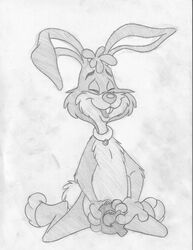 amarimasi male_only mascot nesquik nestle quick_the_rabbit