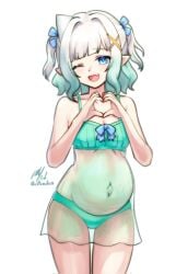 mint fantome from indie virtual youtuber by rotomdocs