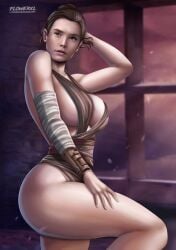 daisy ridley from star wars by flowerxl