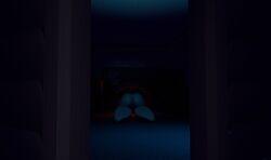 3d 80's_theme baby_(fnafsl) bare_ass bed bedroom bending_over carpet circus_baby circus_baby_(fnaf) clown_girl five_nights_at_freddy's five_nights_at_freddy's:_sister_location fnaf g0g0g0g0g0g hiding hiding_in_closet no_panties no_panties_under_skirt no_underwear pantiless robot robot_girl sister_location solo strong upskirt