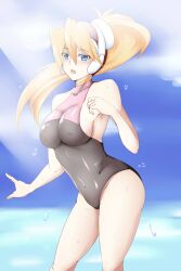 ciel_(mega_man) mega_man mega_man_zero swimsuit tagme tgxx3300