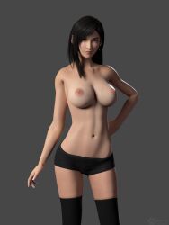 tifa lockhart from final fantasy by sky cat