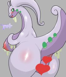 ass big_breasts breasts crossman genitals goodra hi_res nintendo pokémon_(species) pokemon pokemon_(species) pokemon_only pussy video_games