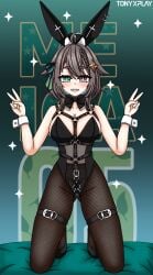 belt bunny_ears bunny_girl fishnets meica tony_x_play tonyxplay vtuber vtuberfanart