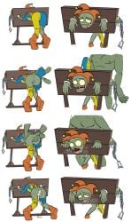 consentacleez plants_vs_zombies plants_vs._zombies plants_vs_zombies_2:_it's_about_time pvz jester jester_hat jester_outfit jester_costume clown stocks stocks_restrained pillory pillory_stocks male_only public_use public_sex public_indecency public_humiliation public gay_sex anal anal_sex anal_penetration spank_marks spanked_butt jester_zombie_(pvz) zombie zombie_(pvz) zombie_boy crossed_eyes googly_eyes tongue_out cum cum_inside cum_in_ass cum_drip ripped_clothing ripped_pants ripped_clothes ripping_clothing ripping muscular_male twink male/male male_focus male_penetrating_male