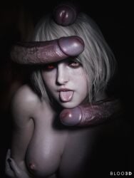 1girls 2025 3boys 3d alternate_eye_color areolae ashley_graham ashley_graham_(ella_freya) biohazard black_nail_polish blonde_hair bloo3d breasts choke_hold completely_nude corrupted corruption female front_view lipstick long_hair looking_at_viewer male medium_breasts medium_hair nail_polish nipples nude nude_female painted_nails penis penis_on_face penis_on_head red_eyes resident_evil resident_evil_4 resident_evil_4_remake simple_background solo_focus sticking_out_tongue sticking_tongue_out upper_body veins veiny_breasts virus