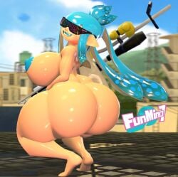 inkling from splatoon by funmina