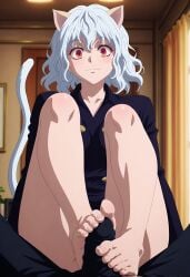 neferpitou from hunter x hunter by aiwaifudxd