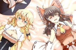 anal_fingering boobjob boobjob_during_fellatio breastjob bukkake cum_in_mouth cum_in_pussy cum_inside cum_on_breasts cum_on_face dickgirl dickgirl/female dickgirl_on_female dominant_female fellatio female/futanari female_penetrated female_penetrated_by_futa female_penetrated_by_futanari femdom fft_threesome fingered_while_penetrated fingered_while_penetrating fingering futa/female futa/female/female futa_on_female futa_penetrating futa_penetrating_female futa_transformation futanari futanari/female futanari/female/female futanari_on_female futanari_penetrating futanari_penetrating_female futanari_transformation futasub grabbing_breast_during_sex grabbing_breast_from_behind grabbing_breasts grabbing_breasts_from_behind grabbing_from_behind gynomorph gynomorph/female gynomorph_on_female hakurei_reimu incorrect_tags intersex intersex/female intersex_on_female japanese_dialogue japanese_text kirisame_marisa koutetsu marisa_kirisame multiple_orgasms nakadashi nipple_play nipple_stimulation paizuri questionable_consent realsteel reimu_hakurei repeated_orgasm satou_hagane satouhagane second_orgasm submissive_female submissive_futa switch taisa061 threesome titjob touhou translation_request uninvited_guest