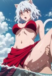 neferpitou from hunter x hunter by aiwaifudxd
