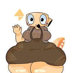 ass booty curvy cute dandy's_world dandys_world dinosaur enormous face fat fossil giant looking_at_viewer scared sexy shelly_(dandy's_world) thick thick_thighs