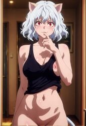 neferpitou from hunter x hunter by aiwaifudxd