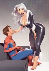 black cat (marvel) from marvel by phophopho