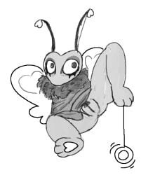 anthro arthropod blushcrunch_studio butterfly clothed clothing dandy's_world dress_only feet female flutter_(dandy's_world) foot_focus genitals hypnosis insects lepidopteran mind_control no_underwear presenting presenting_vulva pubes roblox solo spread_legs spreading vulva warprat wings yo-yo