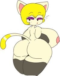 1girls animal_crossing areolae ass big_ass big_breasts breasts female huge_ass huge_breasts mob_face monique_(animal_crossing) nintendo nipples p-con thick_thighs thighs wide_hips year_request