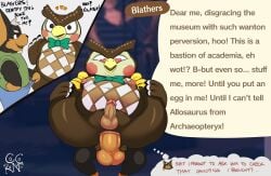 absurd_res ahe_gao anal anal_sex anal_tugging animal_crossing anthro anus ass avian balls beak big_butt bird blathers_(animal_crossing) blush bow_tie brown_body chua cocoronut demon duo erection exhibitionism feathers fur gay genitals hi_res impregnation_request instant_loss_2koma looking_pleasured male male/male male_penetrated male_penetrating male_penetrating_male mammal nintendo noha_(cocoronut) nude overweight overweight_male owl penetration penis presenting presenting_hindquarters public rear_view reverse_stand_and_carry_position reverse_suspended_congress rodent sex size_difference small_dom_big_sub smaller_male superchub video_games wildstar yaoi