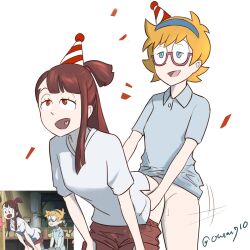 atsuko kagari from little witch academia by oksandio