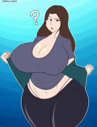 1girls cleavage female female_focus female_only hourglass_figure huge_ass huge_breasts huge_hips huge_thighs indie_virtual_youtuber nimu nimu_(irl) richdraw virtual_youtuber wide_hips