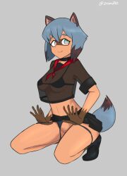 michiru kagemori from brand new animal by oksandio