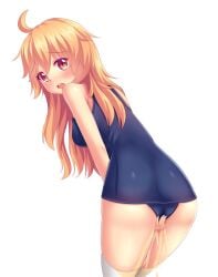 blush crying embarrassed fastrunner2024 medium_breasts nottytiffy omorashi one-piece_swimsuit peeing peeing_in_swimsuit peeing_self swimsuit swimwear tiffy tiffy_(fastrunner2024) tiffy_(nottytiffy) tiffynyaa watersports wetting wetting_self