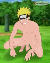 1boy andlynart censored male male_only naruto naruto_(series) patreon solo solo_male uzumaki_naruto yaoi