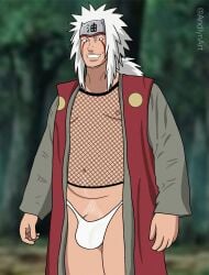 andlynart jiraiya male_only naruto naruto_(series) naruto_shippuden underwear