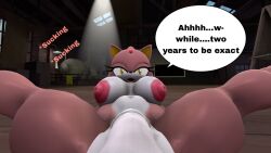 1futa 3d anthro areolae big_breasts big_penis blaze_the_cat breasts burning_blaze dialogue english_text five_(artist) furry futa_only futanari looking_at_viewer nipples nude penis solo sonic_(series) source_filmmaker taker_pov text