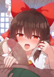 reimu hakurei from touhou by tksand