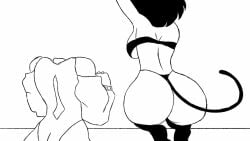 animated ass cat_tail emmpy fat_ass head headless_woman helping huge_ass large_ass large_breasts nine_(emmpy) round_ass tagme thick_ass thick_thighs video voluptuous wholesome