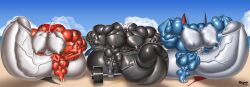 abs balls bara biceps bodybuilder bulge furry gay hyper hyper_balls hyper_genitalia hyper_muscles hyper_penis hyper_testicles male male_focus male_only muscles muscular muscular_back muscular_legs muscular_male muscular_thighs penis regnar testicles yaoi