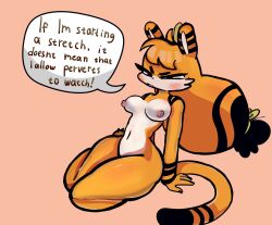 1girls angry anthro big_ass big_breasts dou_(diives) tiger tiger_print turch