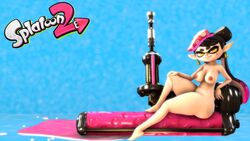 1girls 3d asmodeusthesexlord breasts callie_(splatoon) inkling nude pointy_ears splatoon squid_sisters tentacle_hair thick_eyebrows thick_thighs yellow_eyes